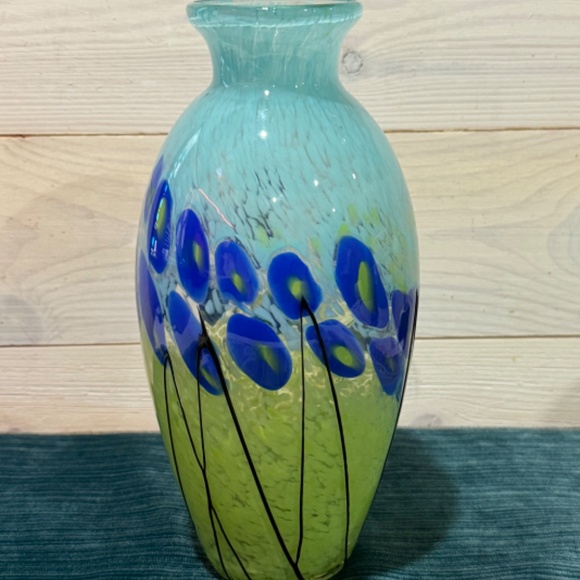 Hand Blown Glass Art Deco Spring Garden - Picture 6 of 10